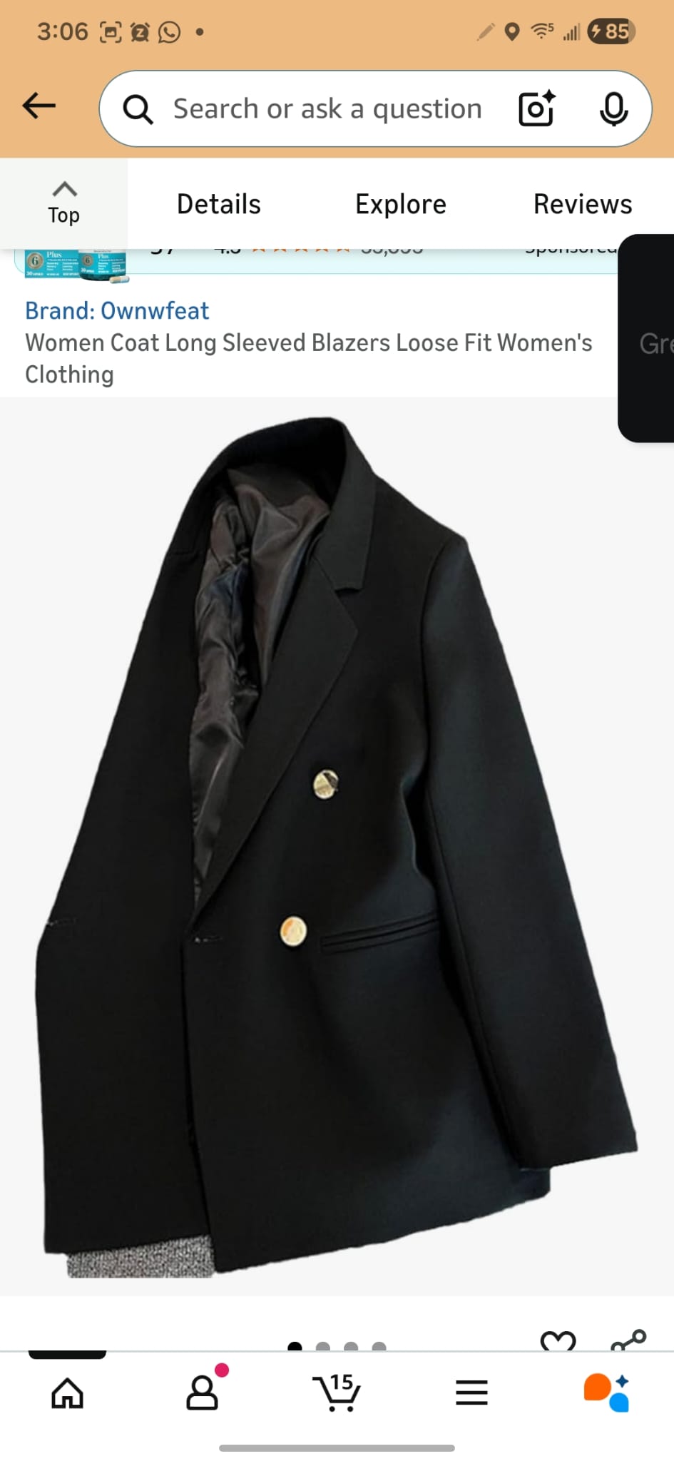 Elegance Aura Blazer